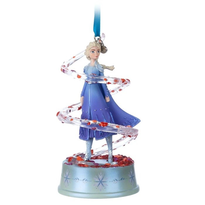 Disney elsa christmas ornament