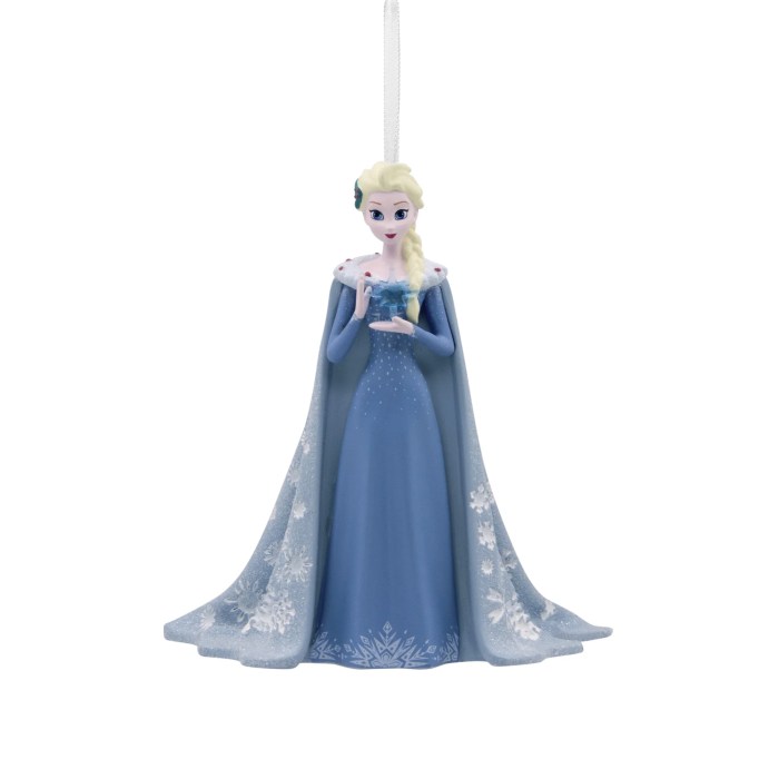 Disney elsa christmas ornament