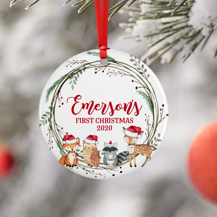 Etsy first christmas ornament